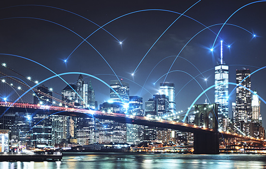 Connected city through server virtualisation