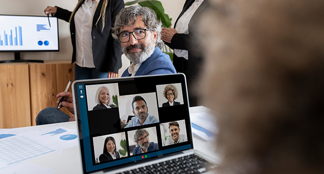 Help remote workers to network