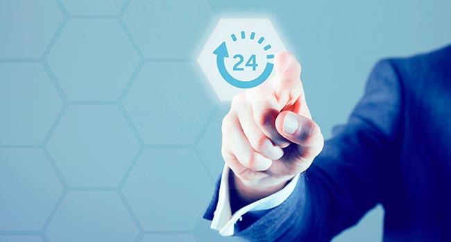 Round-the-clock support