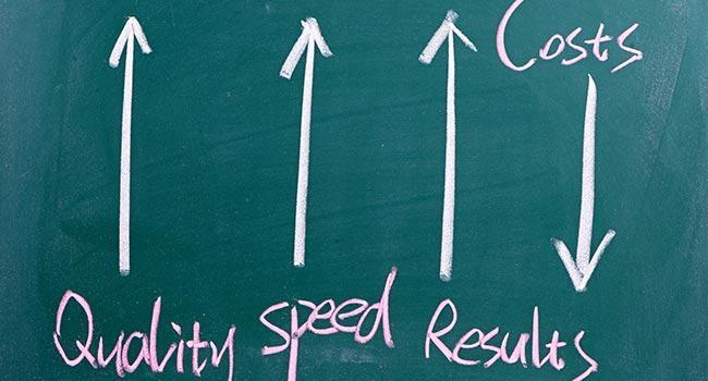 Reduce costs, improve cost control