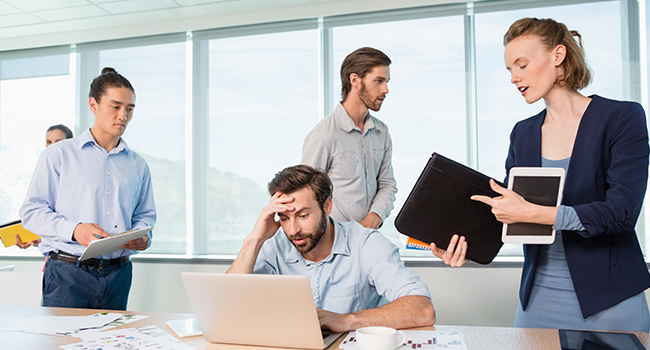 Unproductive employees 