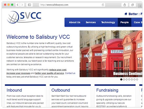 Website Case Study Salisbury VCC