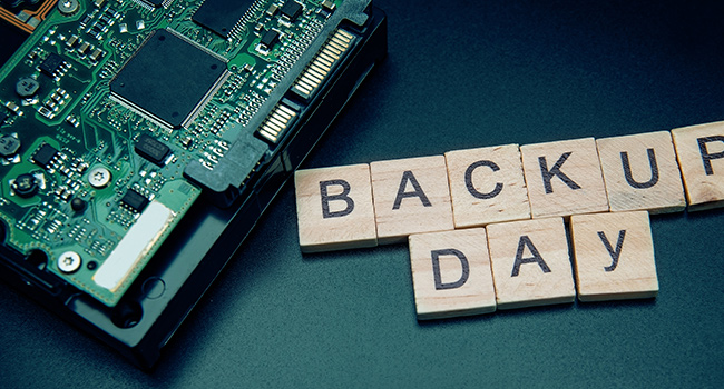 Work to restore your backups